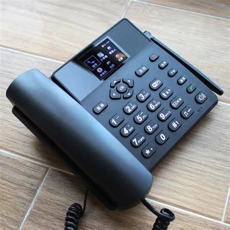 smart landline phone with sim card slot|sim card based cordless phone.